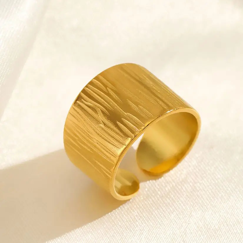 Stainless Steel Rings for Women Gold Color Women's Ring Female Male Luxury Jewelry Accessories