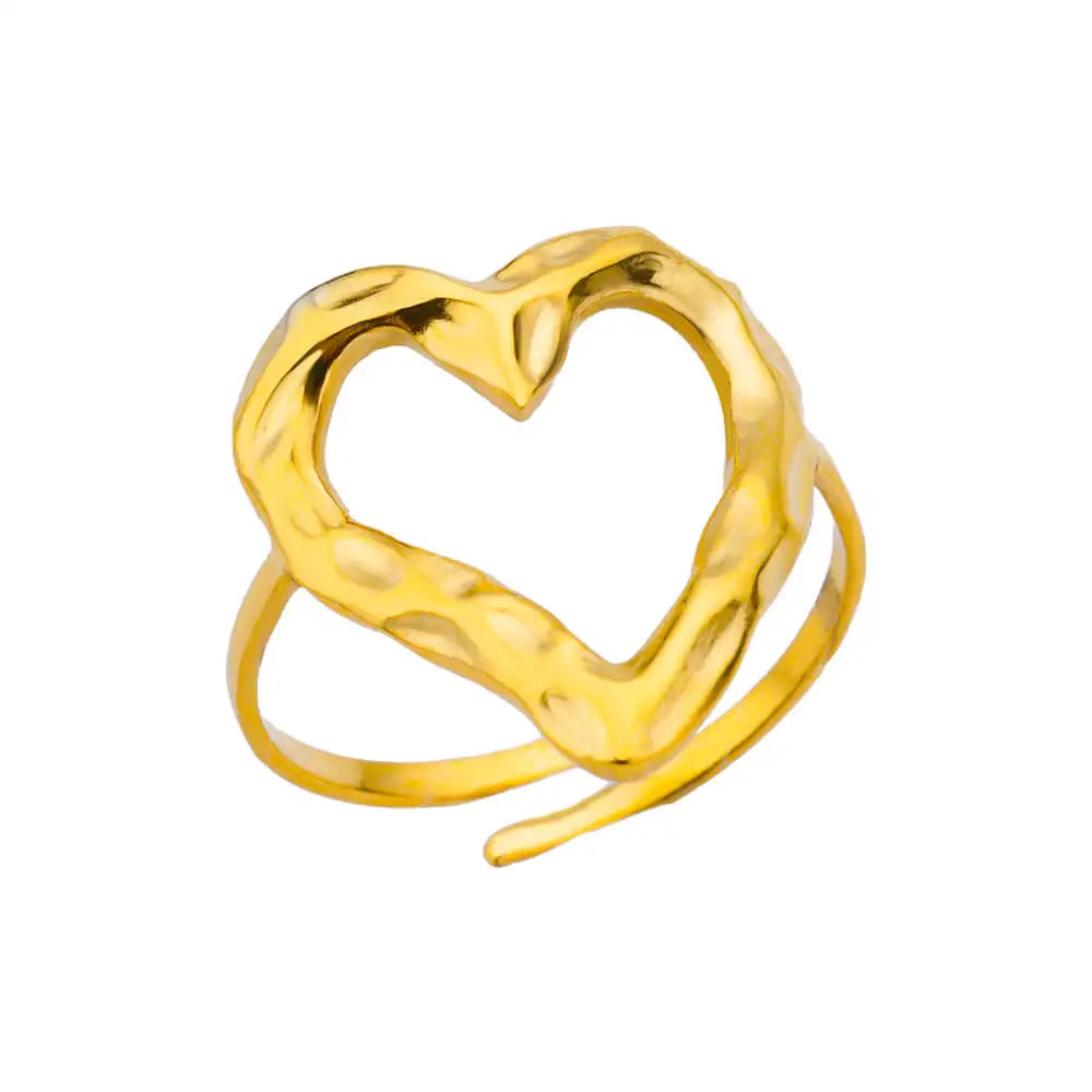 Stainless Steel Rings for Women Gold Color Women's Ring Female Male Luxury Jewelry Accessories