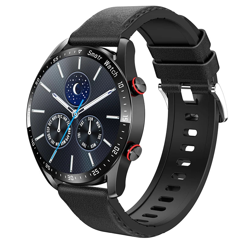 MyAn ECG+PPG Bluetooth Call Smart Watch Men Laser Health Blood Pressure Fitnes Sports Watches Man Sports Waterproof Smartwatch +Box
