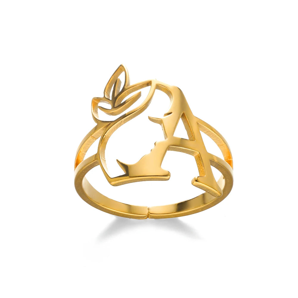 Stainless Steel Rings for Women Gold Color Women's Ring Female Male Luxury Jewelry Accessories