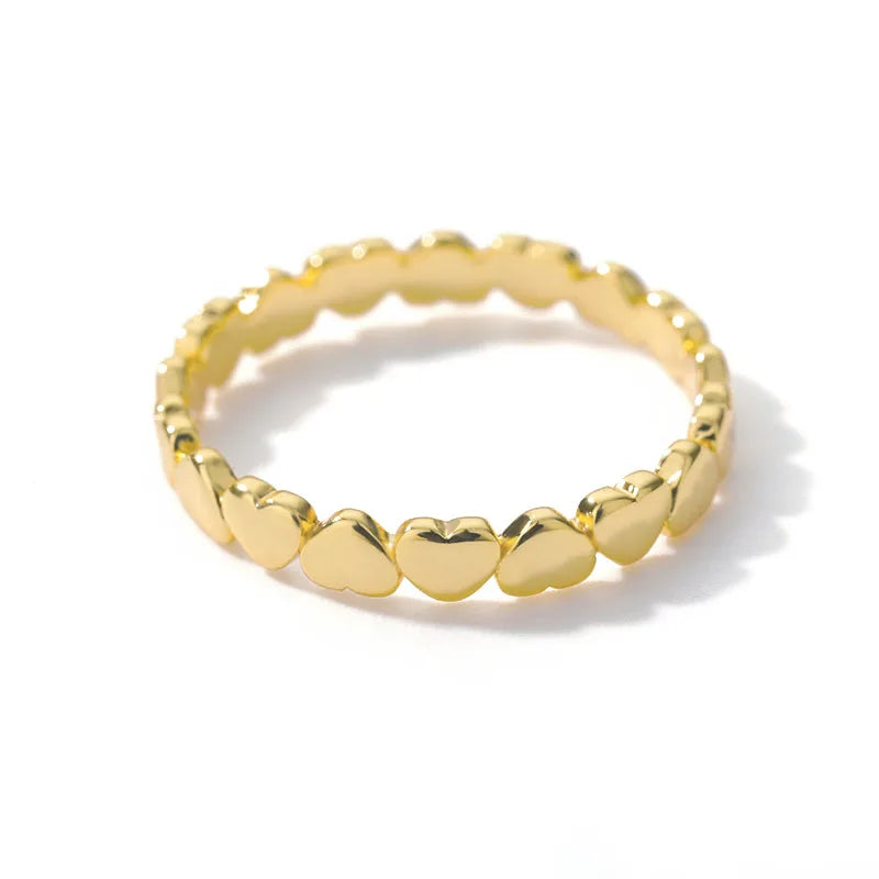 Stainless Steel Rings for Women Gold Color Women's Ring Female Male Luxury Jewelry Accessories