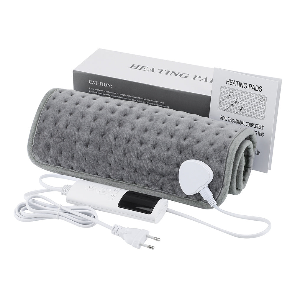 Electric Heating Pad Blanket Timer Heating Pad For Shoulder Neck Back Spine Leg Winter Warm