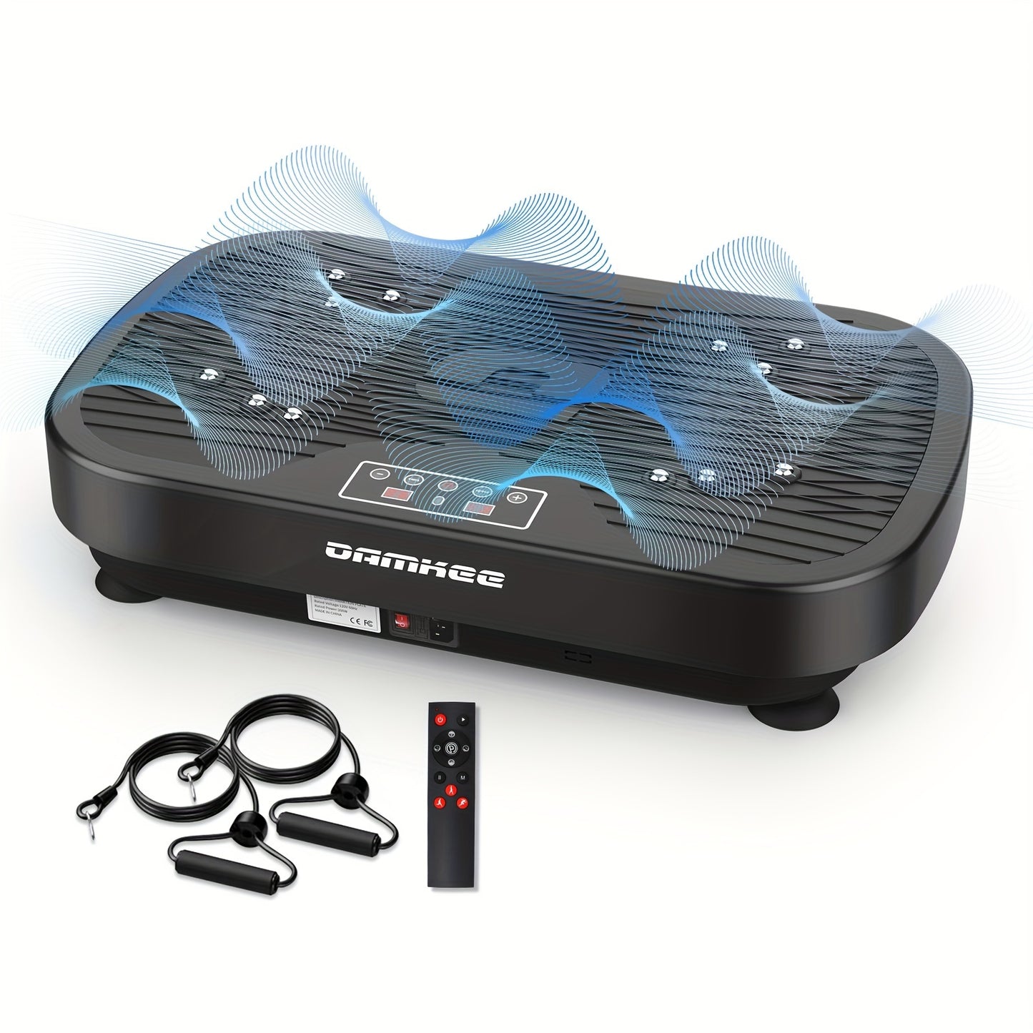 Sauicy Vibration Plate Exercise Machine for Weight Loss & Lymphatic Drainage - Full Body Workout Platform with 99 Speeds Levels, Quiet Shaking Technology, Portable Design for Home Gym, Muscle Toning & Burner (330lbs Capacity,