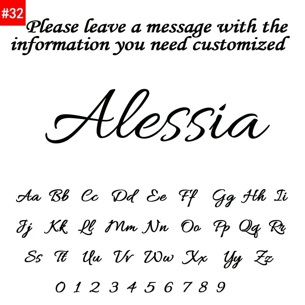 Custom Name with Heart Necklace for Women Stainless Steel Jewelry  Personalized Letter Pendant Gold Chains Choker Christmas Gift